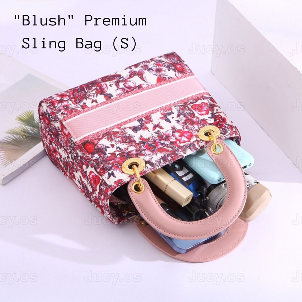 Personalised top sling bags