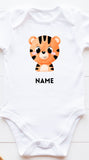 Personalised Romper / Kids Tee - Tiger (Nationwide Delivery)