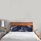 New Beginnings Pillowcases In Midnight (Pre-order 2 to 4 weeks) - Nationwide Delivery