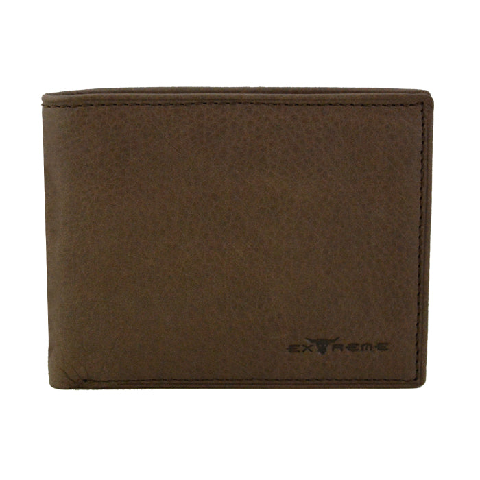 RFID Nubuck Leather Wallet With Mid Flip (Nationwide Delivery)