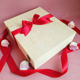 双囍 Wedding Betrothal Personalized Wine Gift Set 01 (Klang Valley Delivery Only)