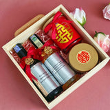 歖 Wedding Betrothal Personalized Wine Gift Set 03 | (West Malaysia Delivery Only)