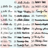 "Sweetness Overload" Personalised box with Chocolates, Candy and Mini Teddy Bear Gift Box Set (Klang Valley Delivery)