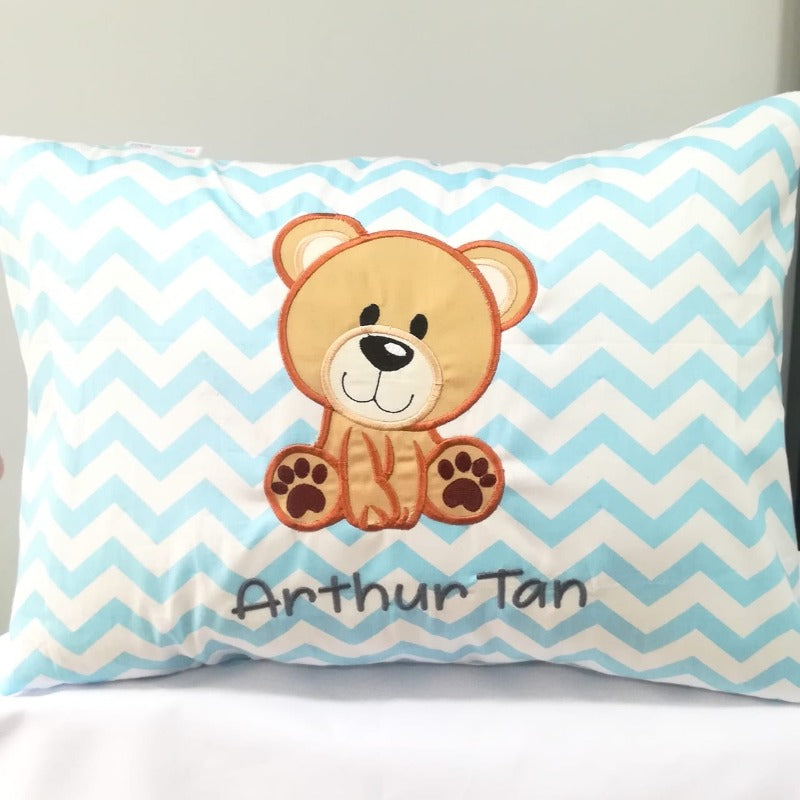 Personalised Pillow - Brown Bear (Nationwide Delivery)