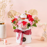 Lilian Congratulations Flower Box (Soap Flower) | Klang Valley Delivery
