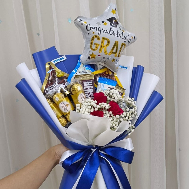 Congrates Grad Chocolate Bouquet (Klang Valley Delivery) | Giftr ...