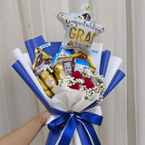 Congrates Grad Chocolate Bouquet (Klang Valley Delivery)