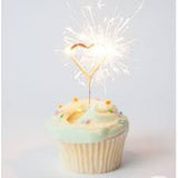 Love Shaped Sparkle Candle