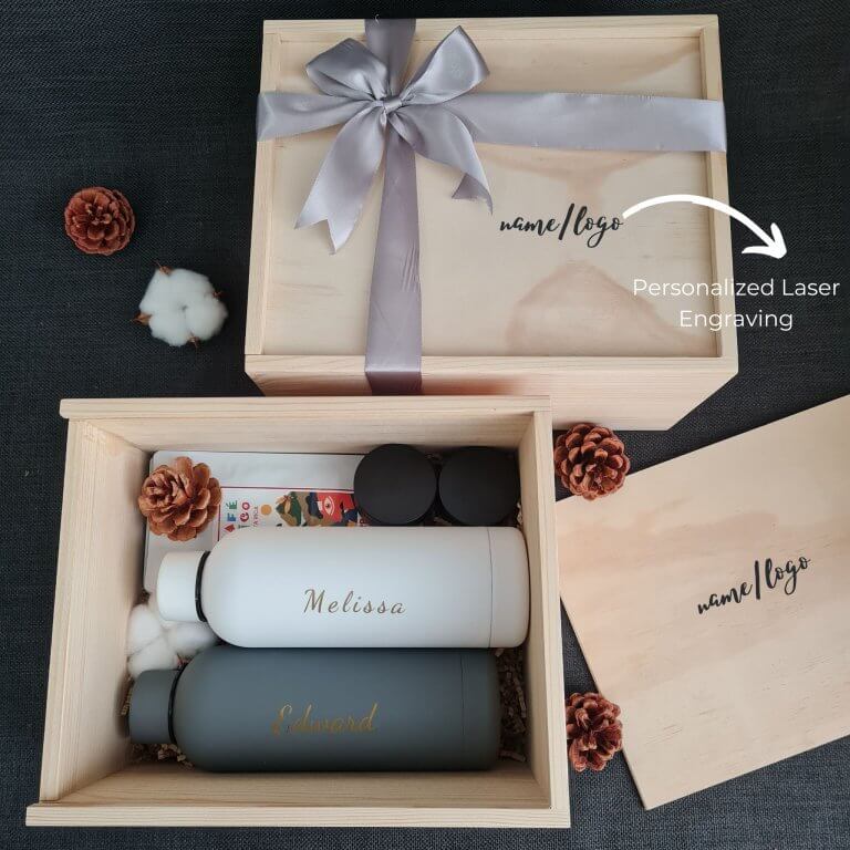 Personalized Tumbler Gift Set for Couples (Klang Valley Delivery