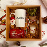 "Warm and Cozy" Personalised Ceramic Cup Mug Gift Box Set (Nationwide Delivery)