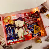 "Sweetness Overload" Personalised box with Chocolates, Candy and Mini Teddy Bear Gift Box Set (Klang Valley Delivery)