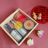 歖 Wedding Betrothal Personalized Wine Gift Set 03 | (West Malaysia Delivery Only)