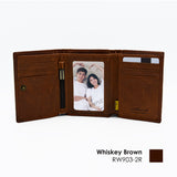 RFID Leather 3 Fold Wallet (Nationwide Delivery)
