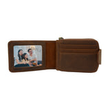 RFID Full Grain Leather Fullzip Wallet Option 1 (Nationwide Delivery)