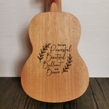 Personalised 21 Inch Soprano Ukulele (Okoume Wood) | Nationwide Delivery