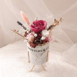 Preserved Flower Jar (Stunning Purple) | West Malaysia Delivery Only