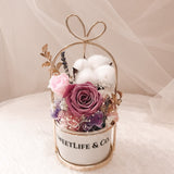 Preserved Flower Jar (Make A Wish) | West Malaysia Delivery Only