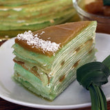 Pandan Kaya Crepe Cake