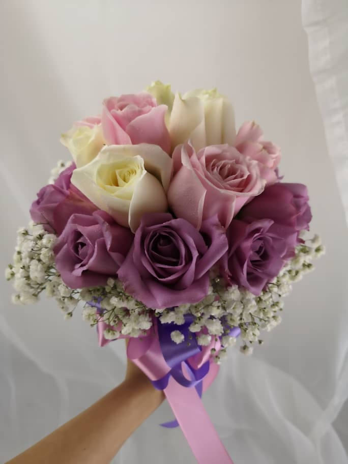 Pastel Color Bridal Bouquet