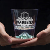 Personalised Name Engraved Mount Fuji Whisky Glass (Nationwide Delivery)