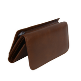 Leather 3 Fold Long Wallet (Nationwide Delivery)
