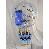 Blue Theme Ferrero Hot Air Balloon (Klang Valley Delivery)