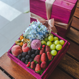 Razzmatazz - A Keepsake Wooden Fruit Gift Box (Klang Valley Delivery)