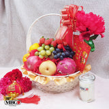 CNY Fortune Basket Fruit Basket (9 Types of Fruits)