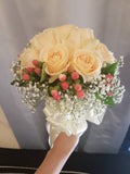 Champagne Rose Bridal Bouquet