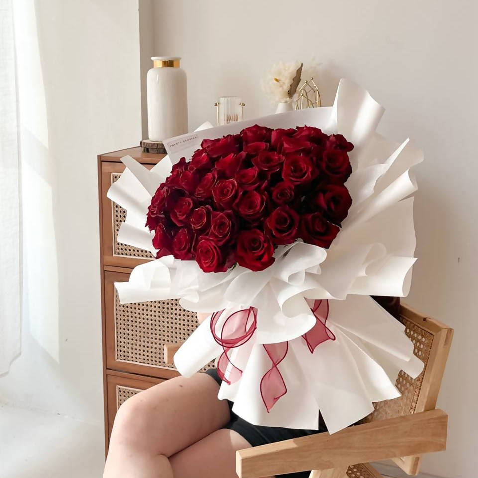 Red Velvet Flower Bouquet