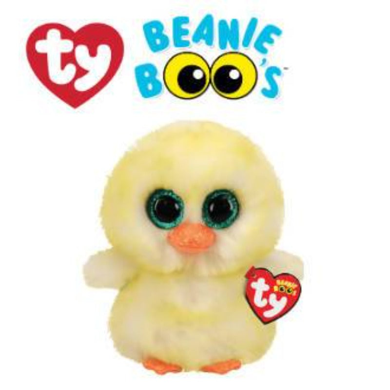 Ty Plush Toys Beanie Boos Regular Lemon Drop the Chick (Nationwide Del ...