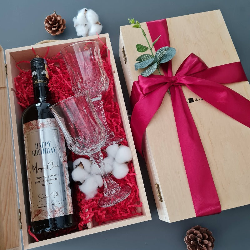 Personalized Wine Gift Set 04 (Nationwide Delivery) Giftr Malaysia