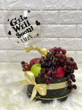 Get Well Soon Fruit Box With Balloon