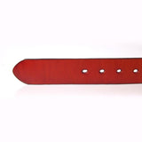 Men's Leather Belt With Gold Buckle (Nationwide Delivery)