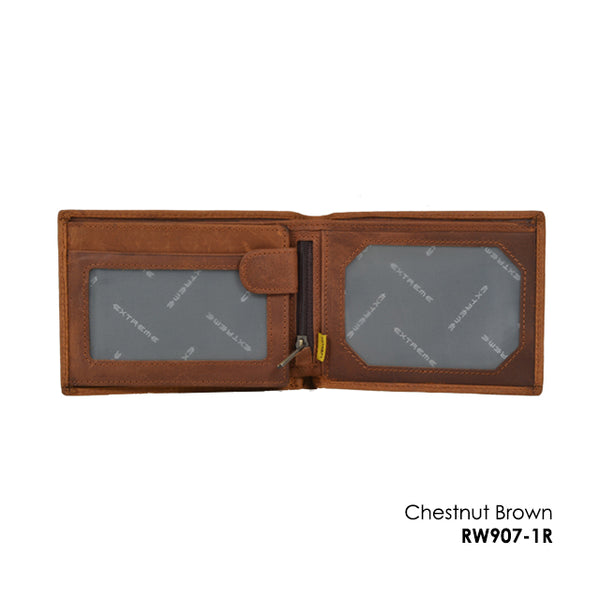 RFID Leather Large Wallet With Secret Compartment (Nationwide Delivery