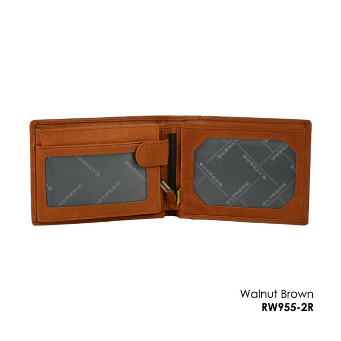 RFID Leather Large Wallet With Secret Compartment (Nationwide Delivery