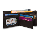 Leather Bifold Wallet With Mid Flip Option 4 (Nationwide Delivery)