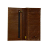 Leather Long Wallet With Coin Zipper (Nationwide Delivery)