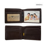 Leather Bifold Wallet With Mid Flip Option 6 (Nationwide Delivery)