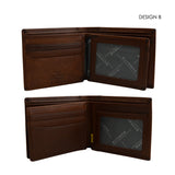 Leather Bifold Wallet With Mid Flip Option 2 (Nationwide Delivery)