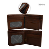 Leather Bifold Wallet With Mid Flip Option 2 (Nationwide Delivery)