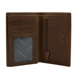 RFID Full Grain Leather Medium Long Wallet (Nationwide Delivery)