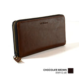RFID Leather Fullzip Long Wallet Option 1 (Nationwide Delivery)