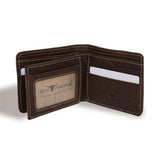 Bifold Full Leather Wallet With Mid Flip (Nationwide Delivery)