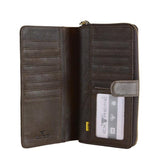 RFID Leather Fullzip Long Wallet Option 3 (Nationwide Delivery)