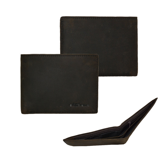 Leather Bifold Wallet With Mid Flip Option 8 (Nationwide Delivery)