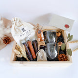 Relaxation Tea Break Deluxe Wooden Gift Box (Klang Valley Delivery)