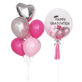Rose Pink Theme Balloon Bouquet