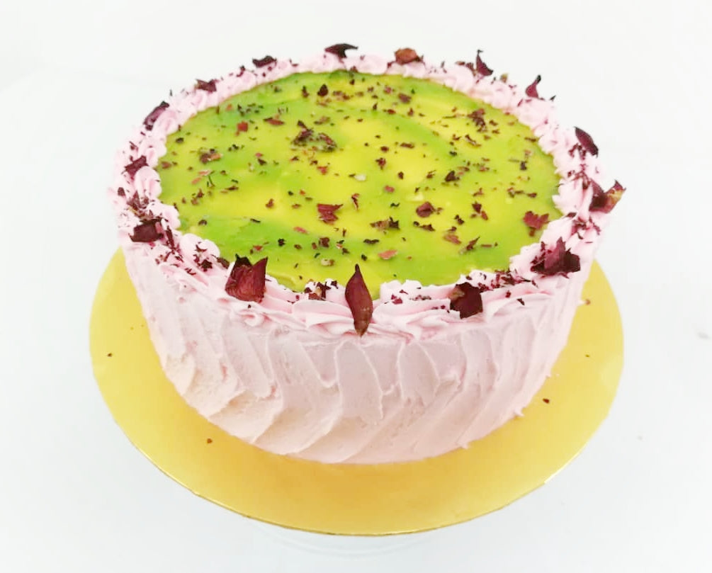 Rose Lime Cake