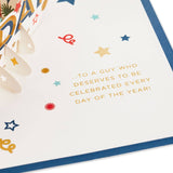 Stars and Pennants 3D Pop-Up Father's Day Card (Father's Day 2021)